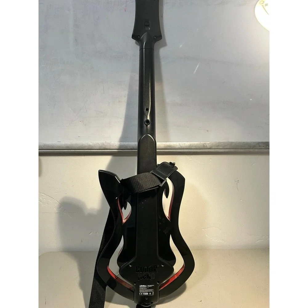 PS3 GUITAR HERO WARRIORS OF ROCK CONTROLLER W/‎ STRAP 96142805 No Dongle
